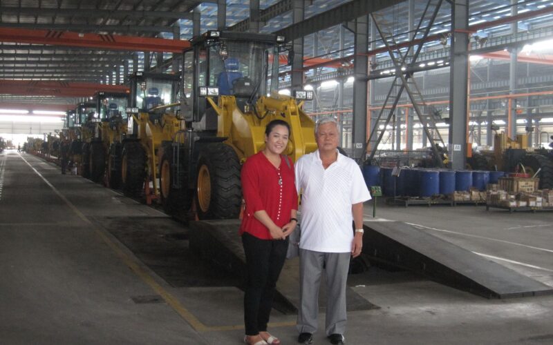 Laos client visit to WORLD factory